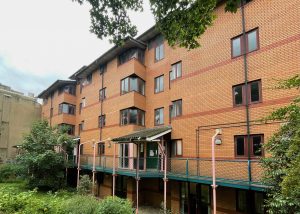 red brick building exterior